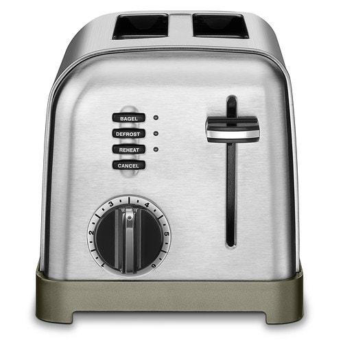 CLASSIC 2 SLICE STAINLESS STEEL TOASTER